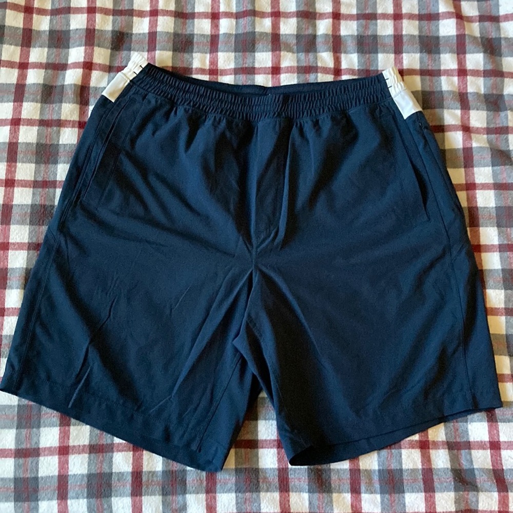 Men's XL Birddogs Swim Shorts Blue & White